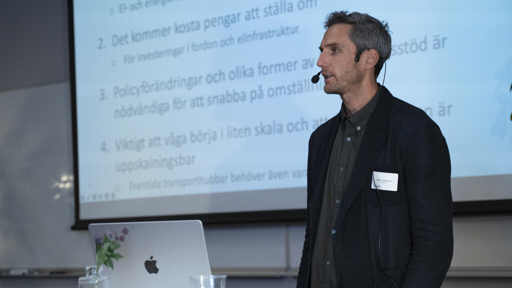 Johan Johansson, Sweco, Höstkonferens 2022